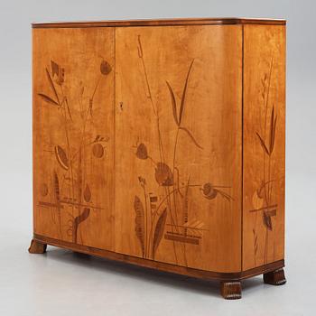 Erik Chambert, a bar cabinet, for AB Chamberts Möbelfabrik, Norrköping, Sweden, 1934.