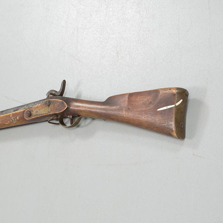 A percussion rifle for the swedish army, m/1815-49.