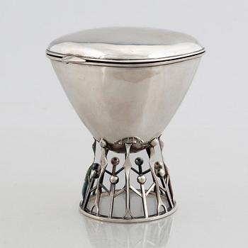 Ulf Trolle-Lindgren, bonbonnière, silver, Stockholm 1954.