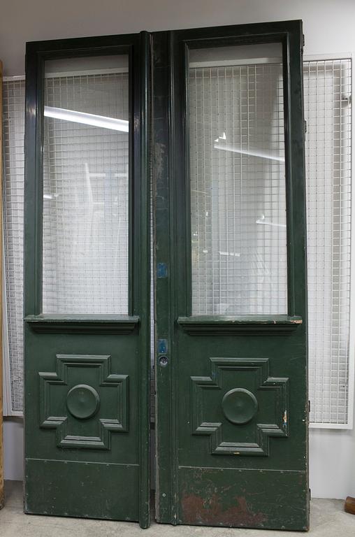 ENTRÉDÖRR, Karlavägen 55, 1880-tal.