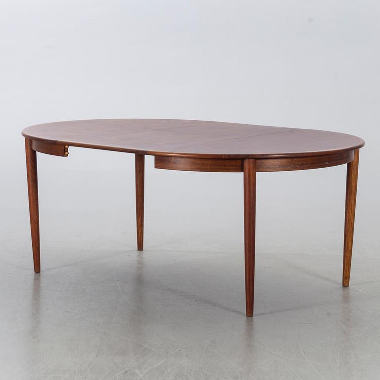 A Danish mid 20th century palisander table.