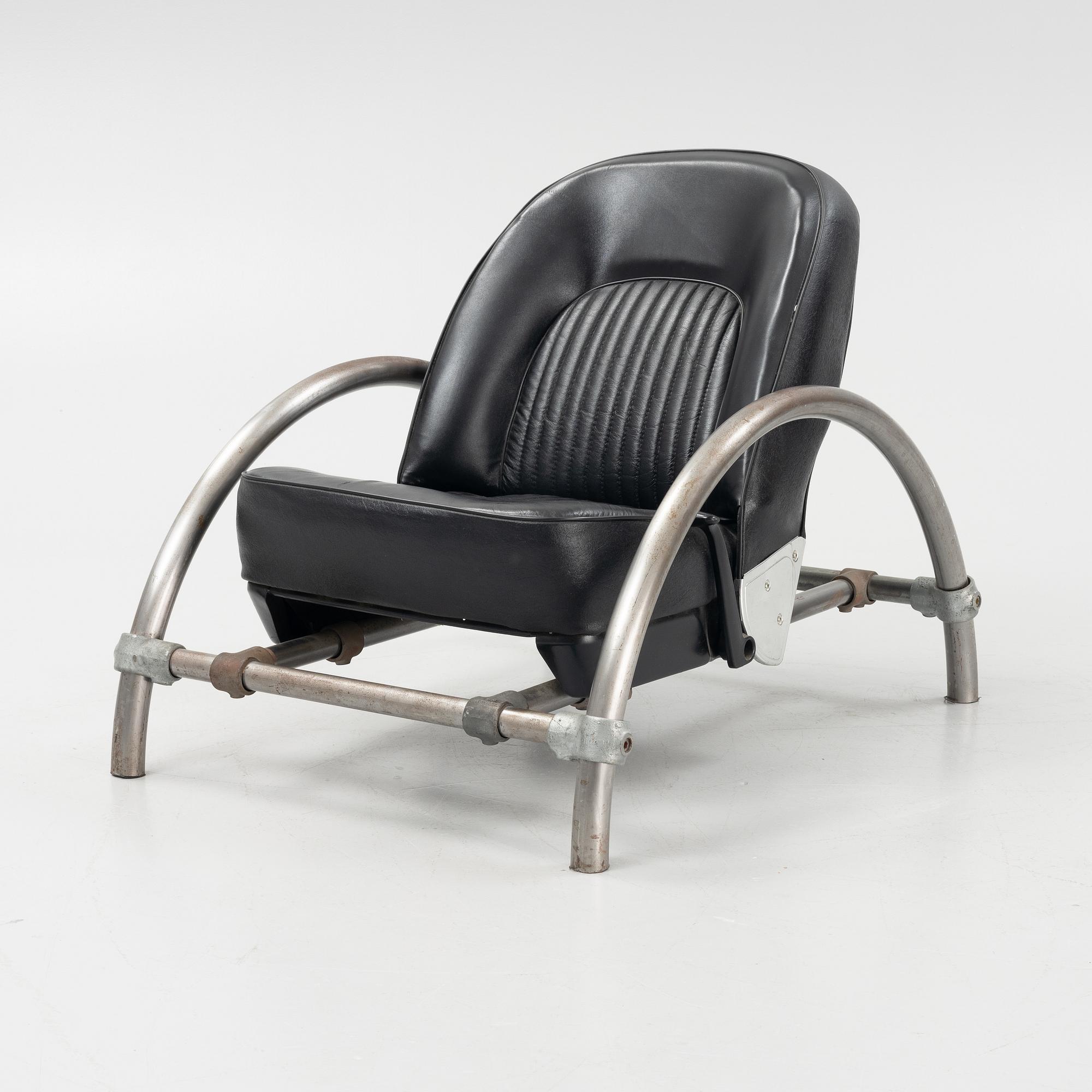 Ron Arad, fåtölj, "Rover Chair", One Off Ltd, London 1980-tal.