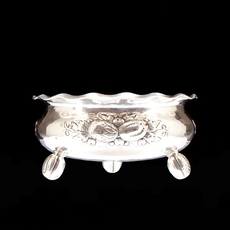 SKÅL, silver, GAB, 1950, Stockholm. Vikt ca 226 g.