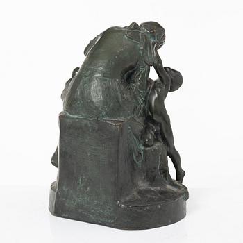 Mother with children.