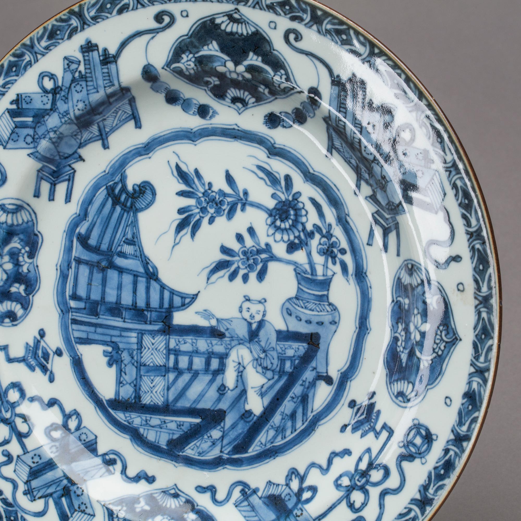 FAT, porslin, Kina, 1700-talets första hälft.