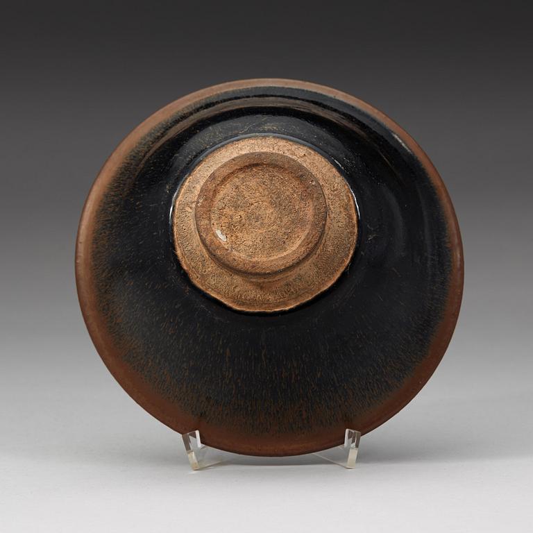 A Temmoku bowl, Song dynasty (906-1279).