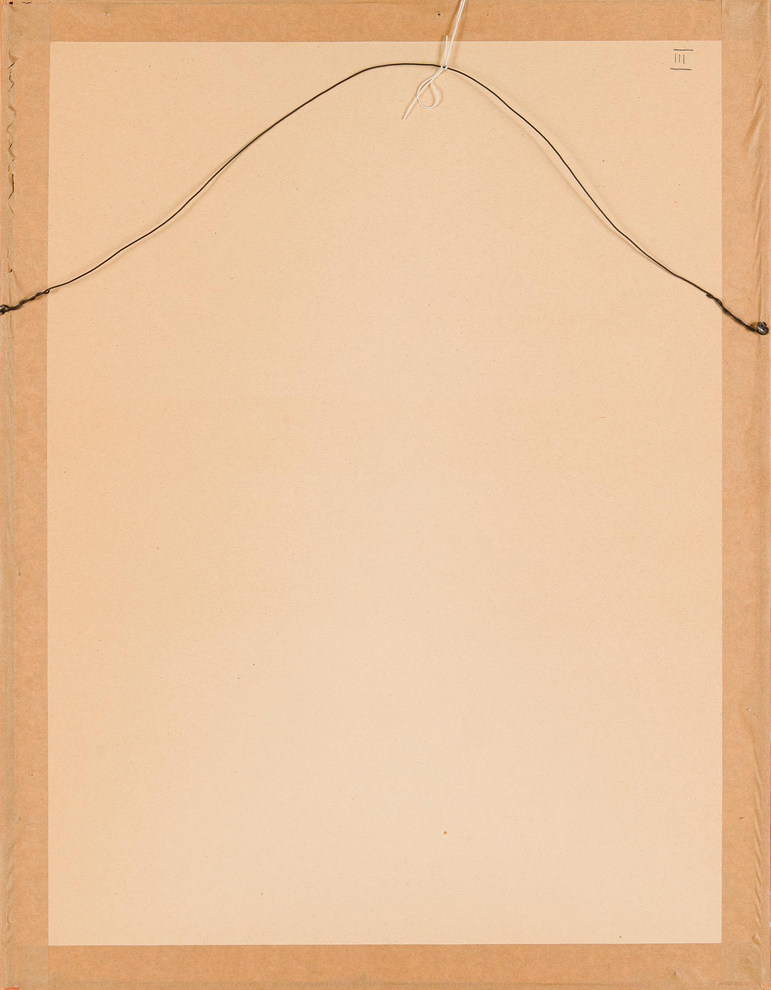 Juhana Blomstedt, Punainen abstrakti sommitelma.