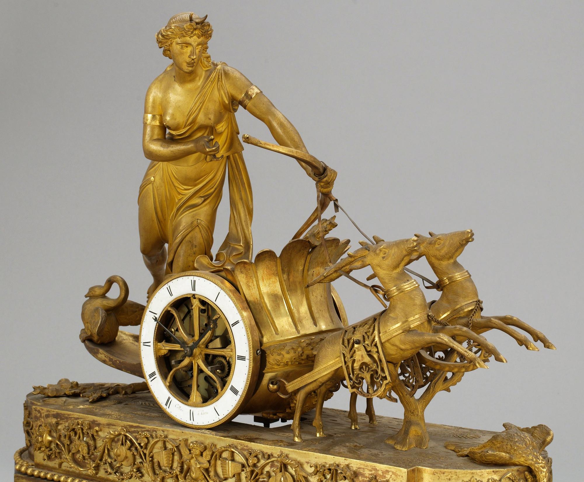 BORDSPENDYL. Frankrike, 1800-talets början. Empire.