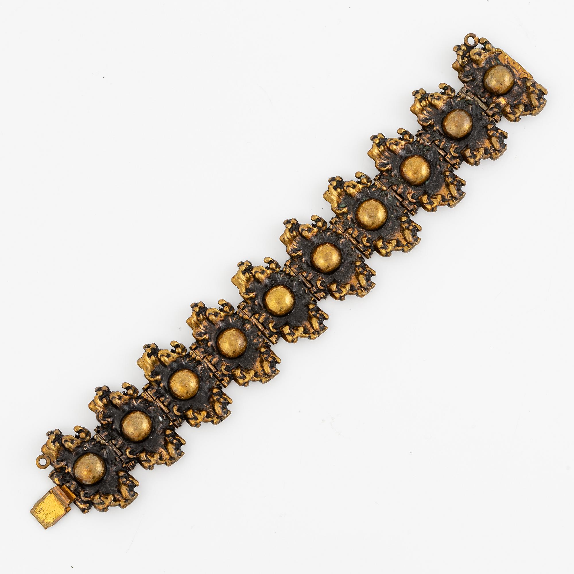 Pentti Sarpaneva, bracelet, bronze.