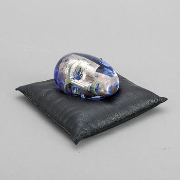 SKULPTUR, glas, Bertil Vallien, Kosta Boda. Signerad och numrerad 7194021.
