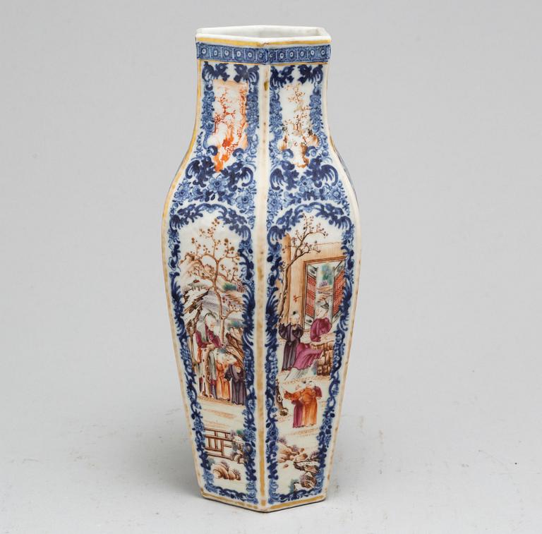 VAS, kompaniporslin. Qingdynastin, Qianlong (1736-95).