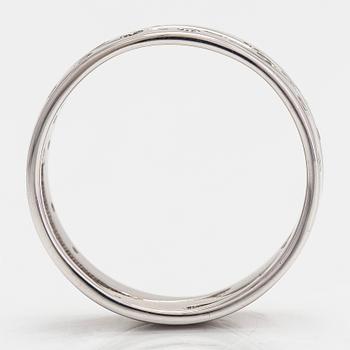 Georg Jensen, ring, "Fusion", 18K vitguld och diamanter tot. ca 0.18 ct.