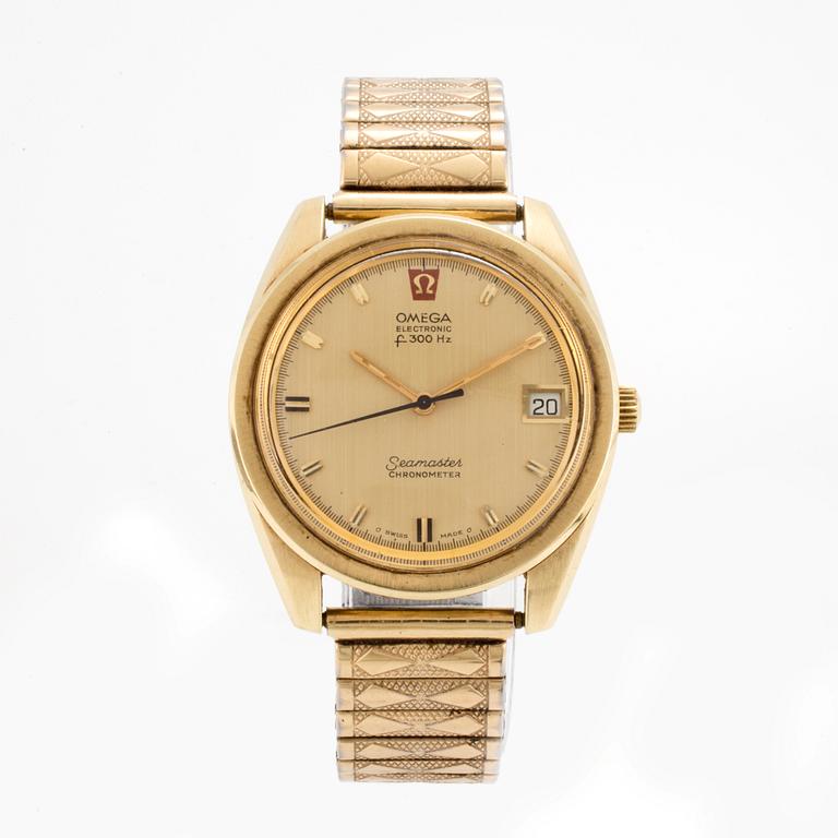 OMEGA, Seamaster, Electronic (f300Hz), Chronometer, wristwatch, 36,5 mm,