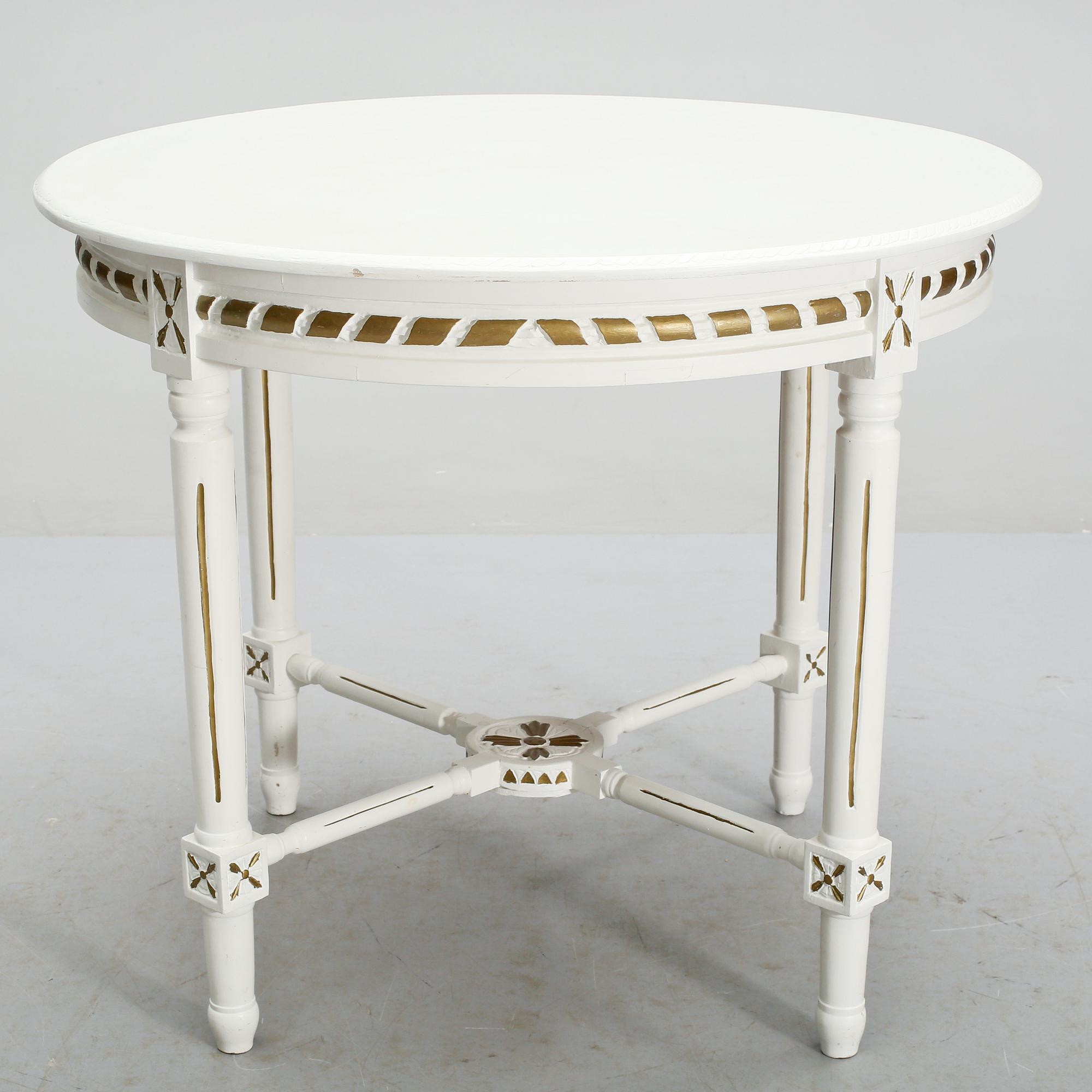 BORD, gustaviansk stil, omkring 1900-talets mitt.