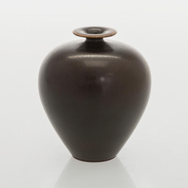 Berndt Friberg, vase, stoneware, Gustavsberg's studio, 1954.