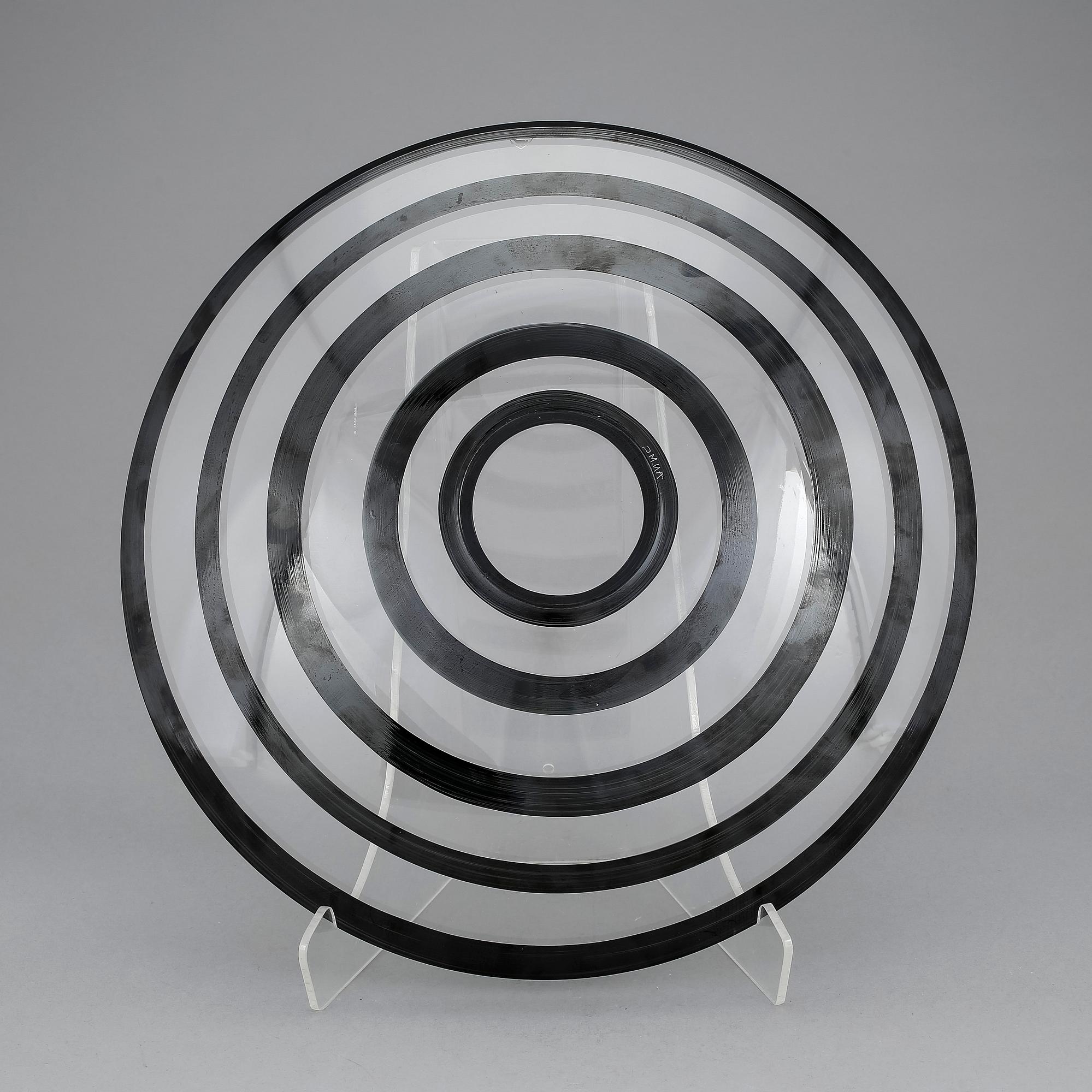FAT, glas, "Clown", Anne Nilsson, Orrefors, signerat.