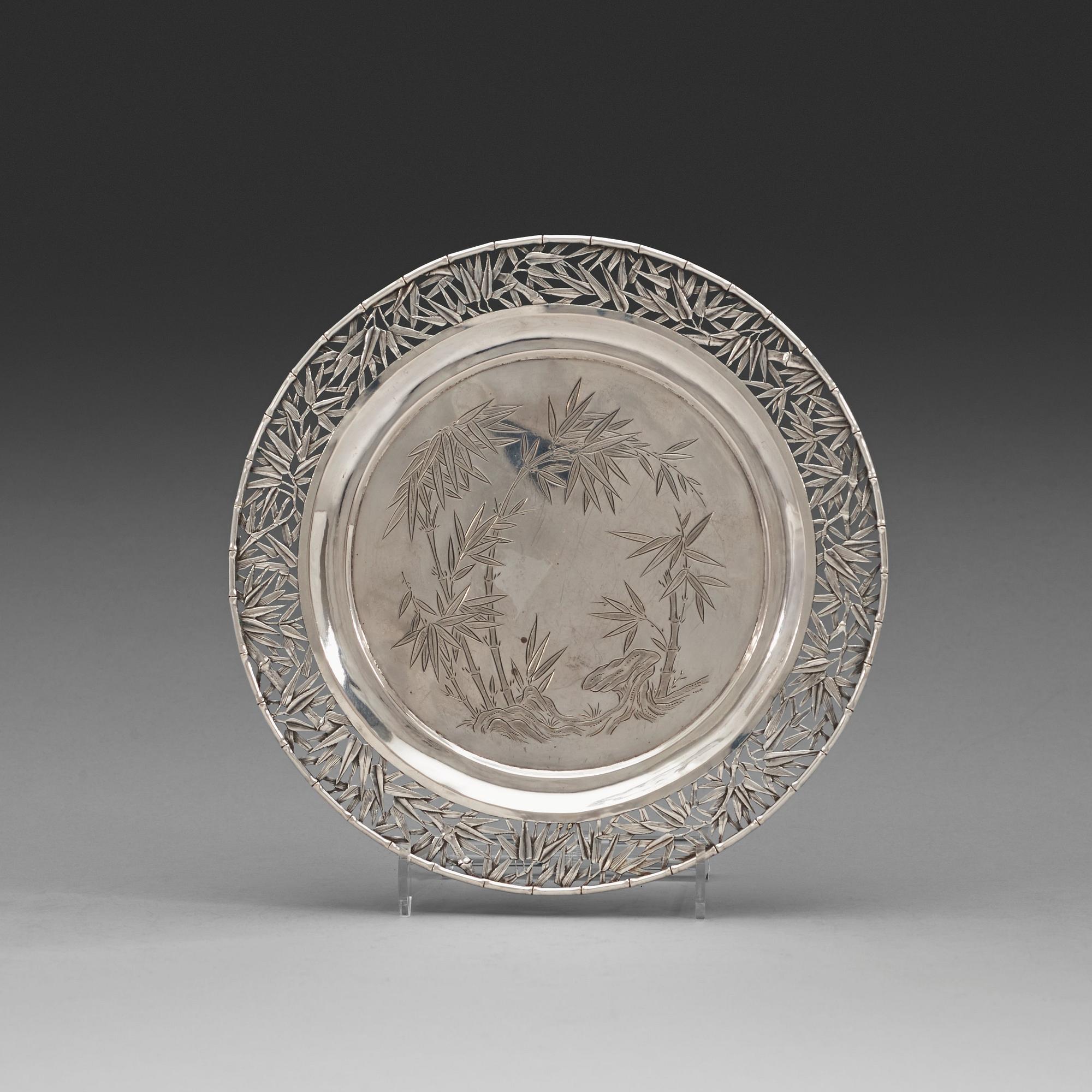 FAT, silver. Kina. Bär stämplar Shanghai, Zee Wo, tidigt 1900-tal.