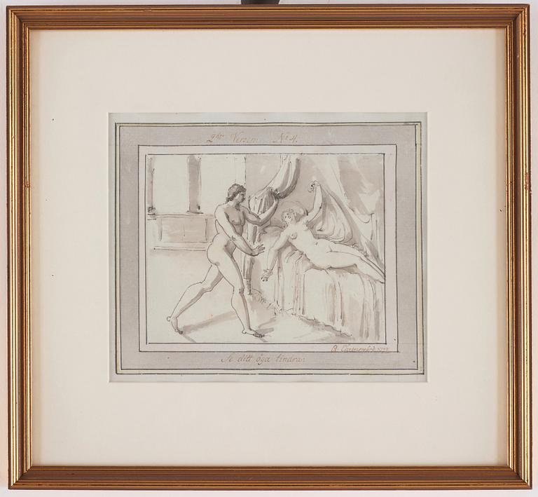 Carl August Ehrensvärd, "Goda gosse, glaset töm". Serie av dryckesvisor, 24 st.