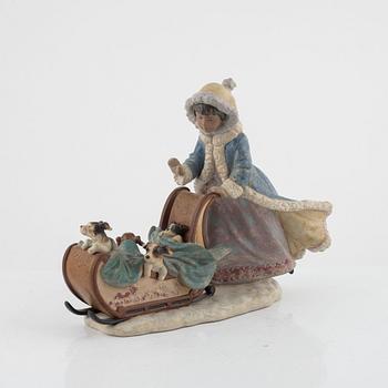 Figurin, porslin, Lladró, Spanien, 1991.