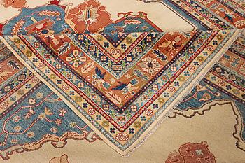 A Kazak carpet, c. 402 x 297 cm.