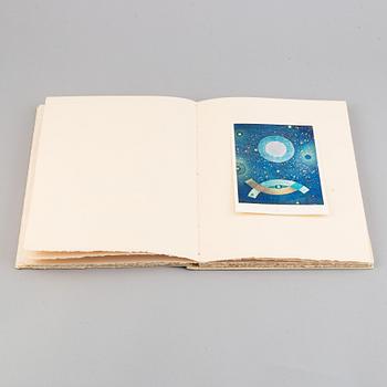 Max Ernst, book with colourlithograph, 1973, signed and numbered 21/80.