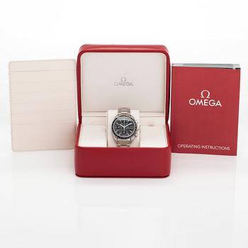 Omega, Speedmaster, Date, chronograph, wristwatch, 40 mm.