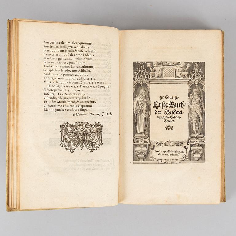 Schack, 1616, proveniens: C. G. Tessin.