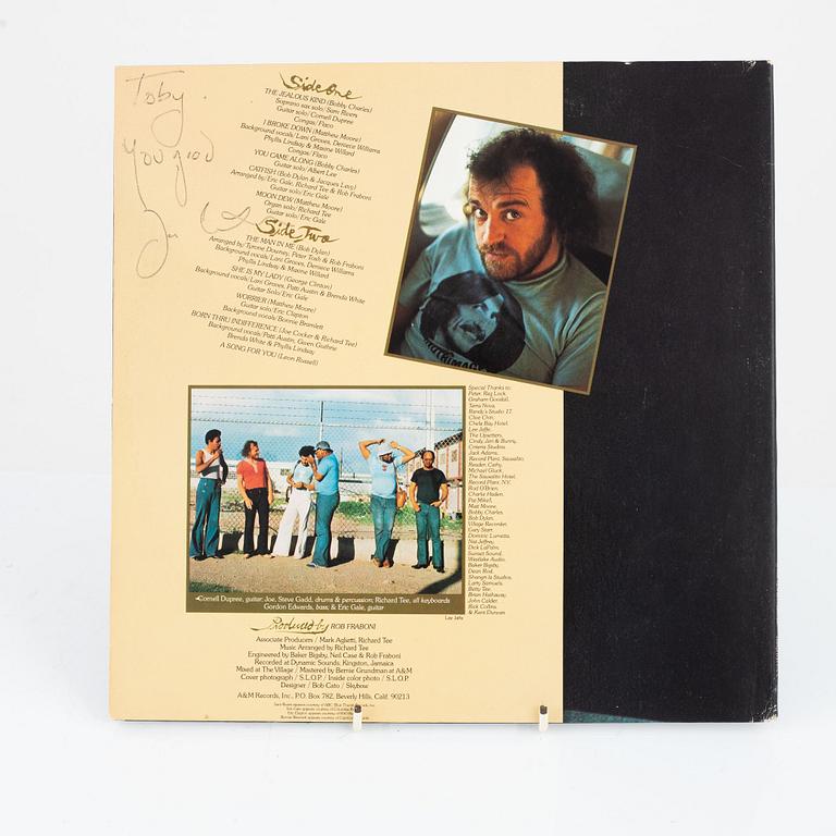 Joe Cocker, "Stingray", LP, signerad, 1976.