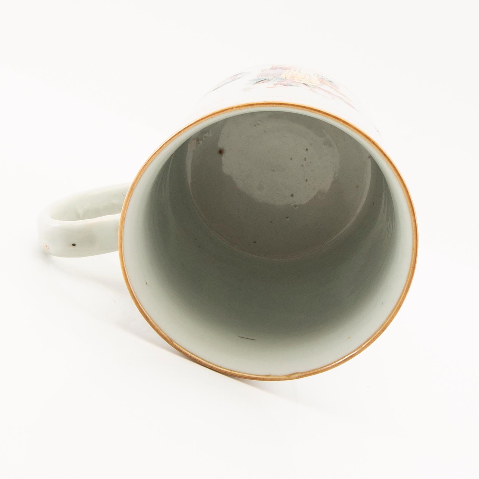Mugg Kina 1700-talets andra hälft, porslin.