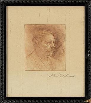 Albert Edelfelt, "Viktor Rydberg" (1828-1895).