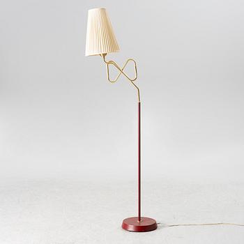 A floor lamp, AB Armaturhantverk, Gothenburg, mid-20th Century.