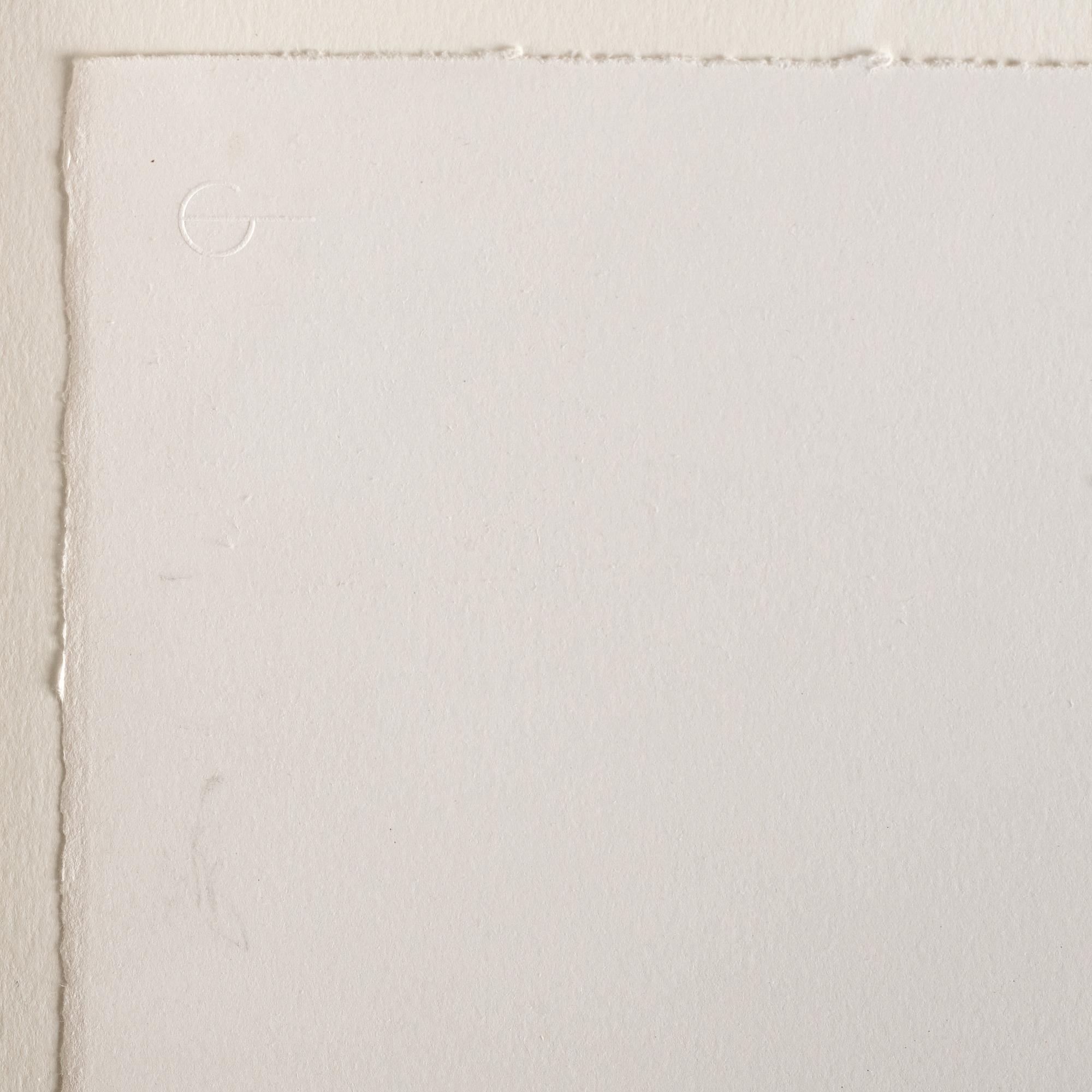 Joel Shapiro, pochoir i färg, 1990. Signerad och numrerad 20/36.