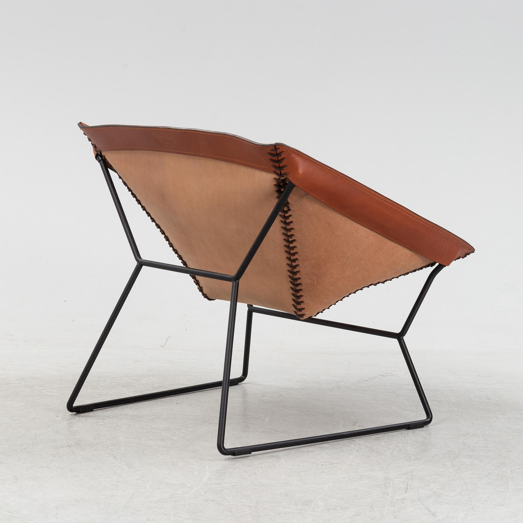 Dennis Marquart, a 'Stitch Chair' easy chair, Ox Denmarq.
