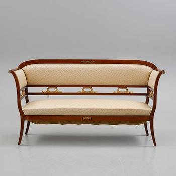 SITTGRUPP, 10 delar, Karl Johan-stil, 1900-talets början.