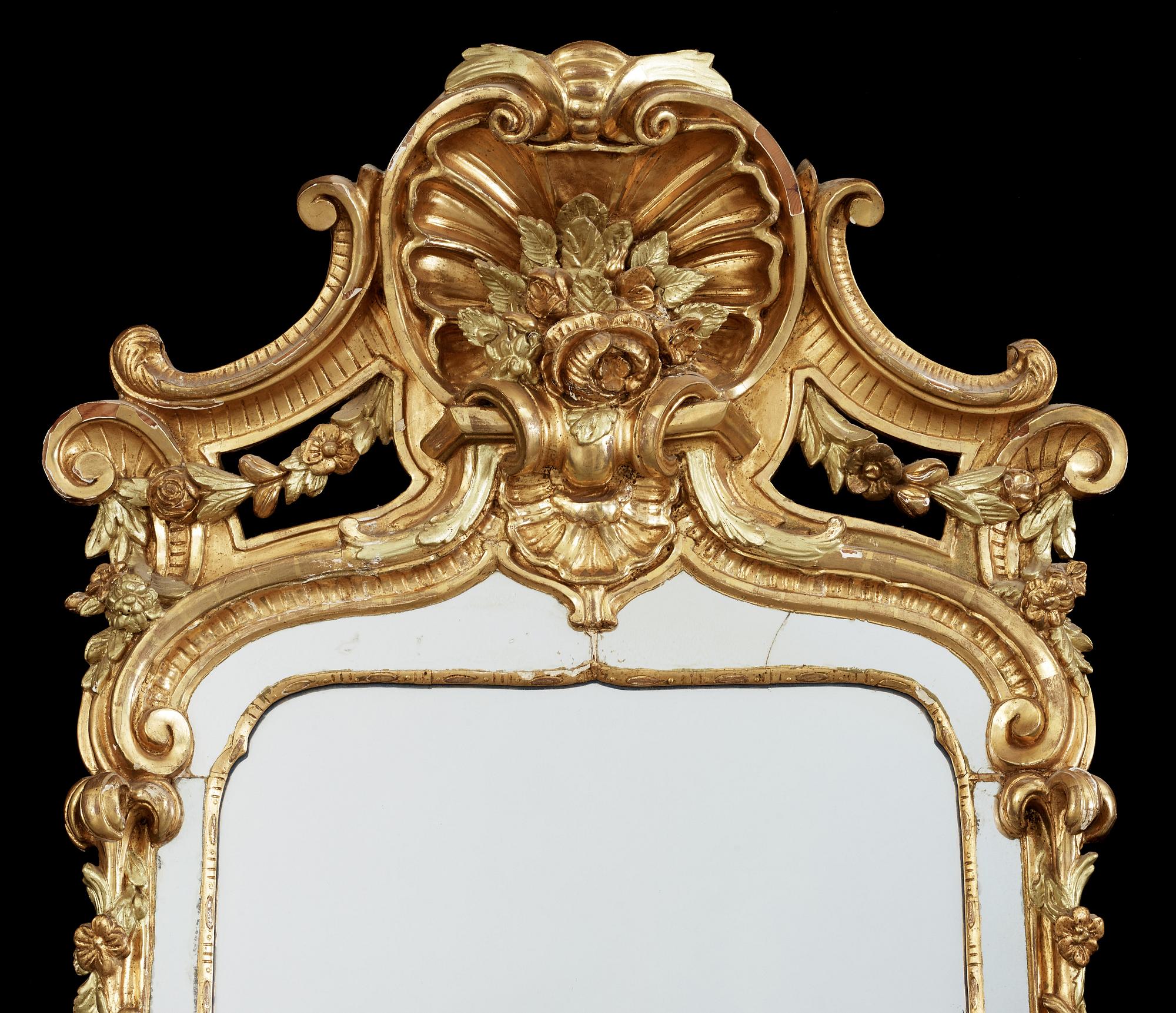 SPEGEL, rokoko, 1700-tal.