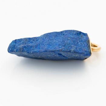 Kristian Nilsson, hänge 18K guld och lapis lazuli.