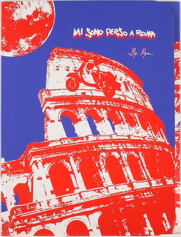 RICHARD RYAN, 4st, färgserigrafier, mapp, signerade och numrerade 288/350.