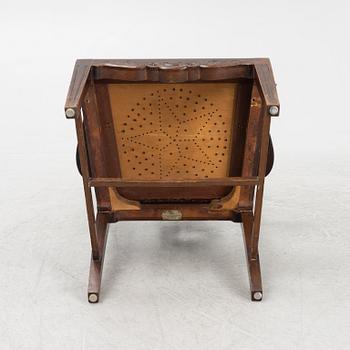 A Chippendale-style armchair, early 20th century.