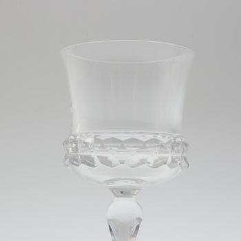 INGEBORG LUNDIN, glasservis, 38 delar, glas, "Silvia", Orrefors.