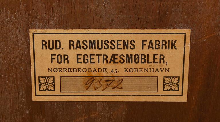 BOKHYLLA, Rud. Rasmussens Fabrik, Danmark, 1900-talets mitt.