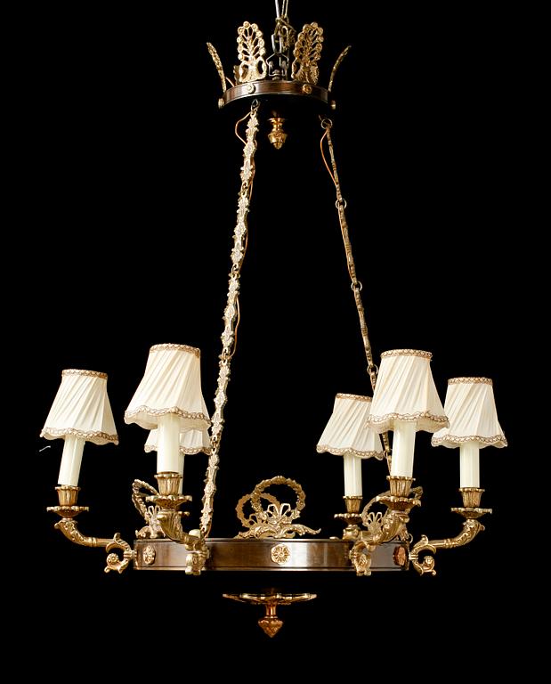 TAKAMPEL, gustaviansk stil, 1900-tal. Diam 58.