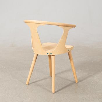 Sami Kallio, Armchair, "In between", prototype, made by Sami, 2012.