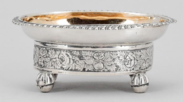 SKÅL, silver, St Petersburg, Ryssland, 1833. Ca 82g.