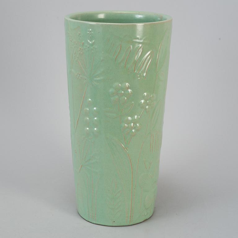 ANNA-LISA THOMSON, an earthenware vase from Upsala-Ekeby, 1940's/50's.