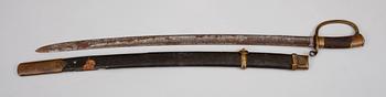349. A SHASKA, Venäläinen ratsuväen sapeli, M-1881.