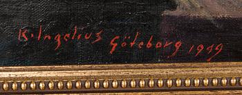 Karl Ingelius, Gothenburg motif, 1949.