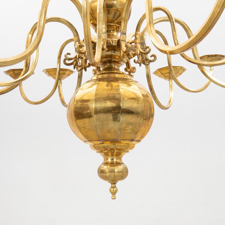 Chandelier, Baroque style, first half of the 20th century.