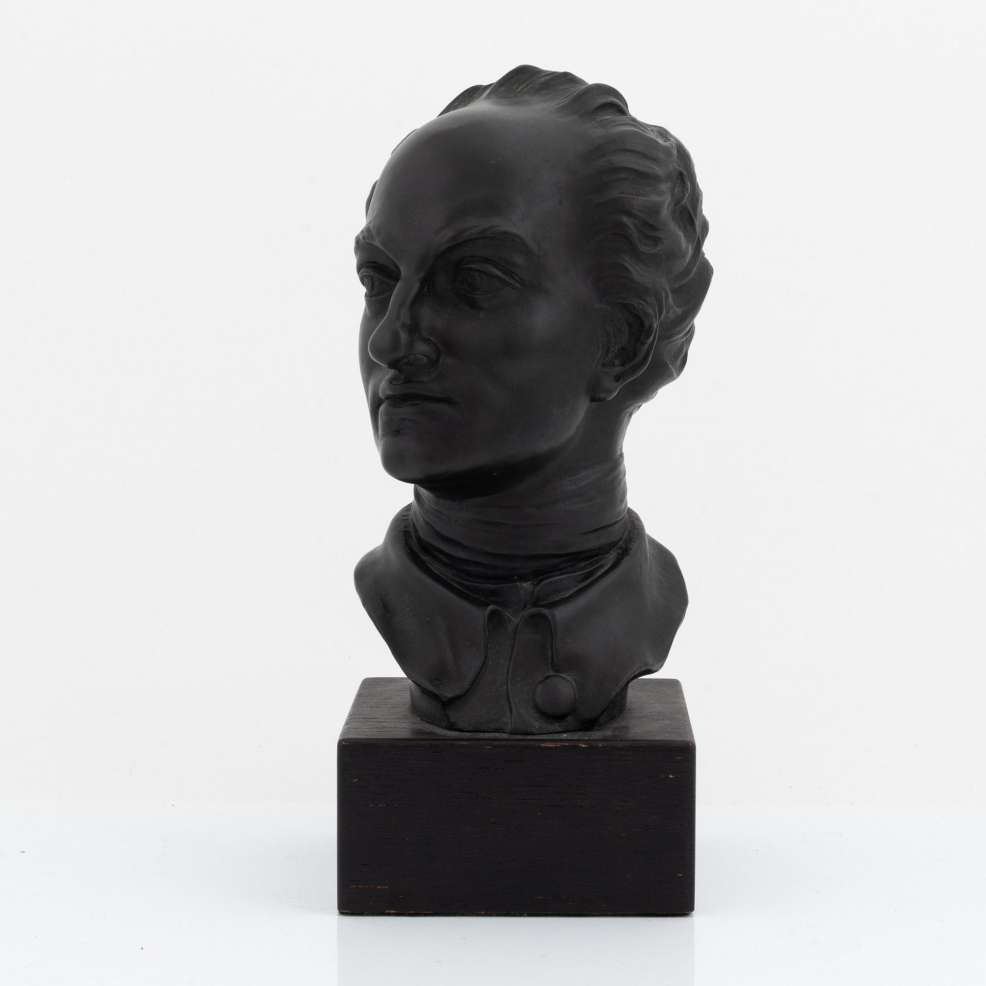 Jacques Philippe Bouchardon, after. Sculpture. Foundry mark. Bronze, total height 29 cm.