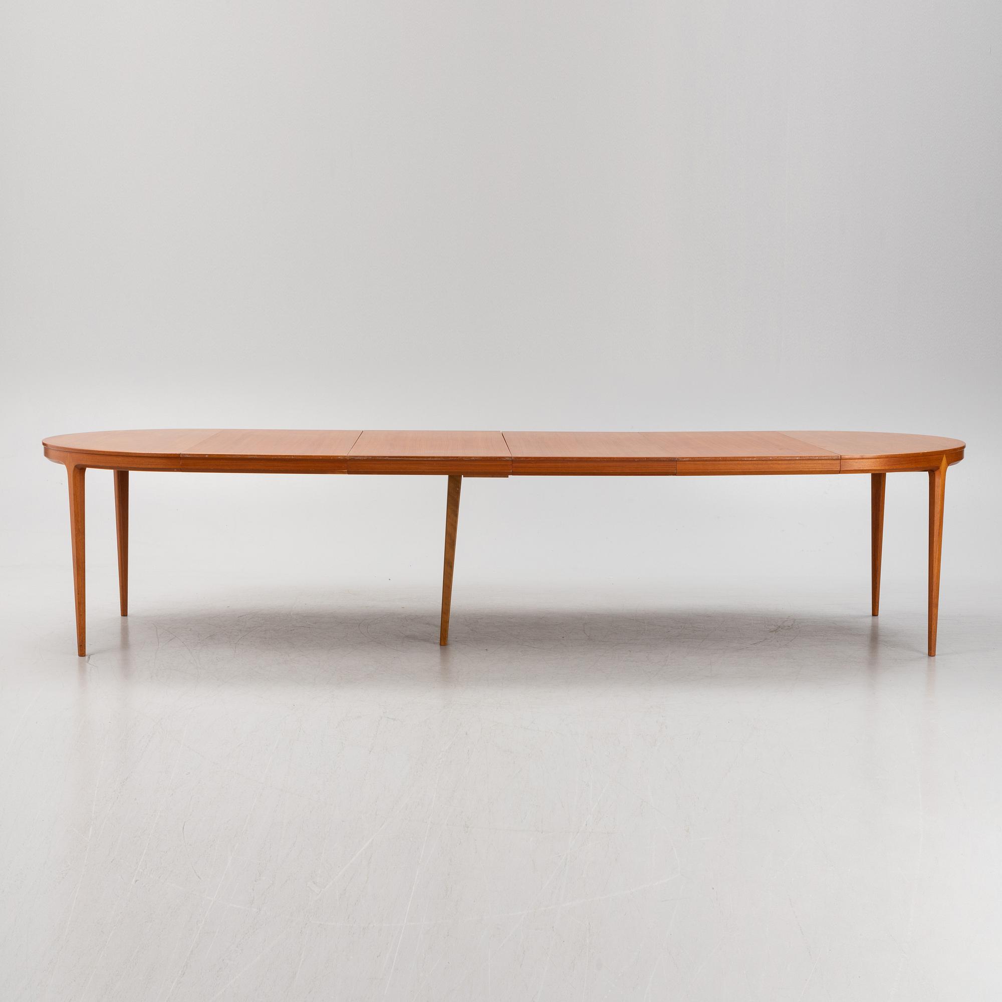Bertil Fridhagen, a 'Diamant' dining table, Bodafors, 1960's.