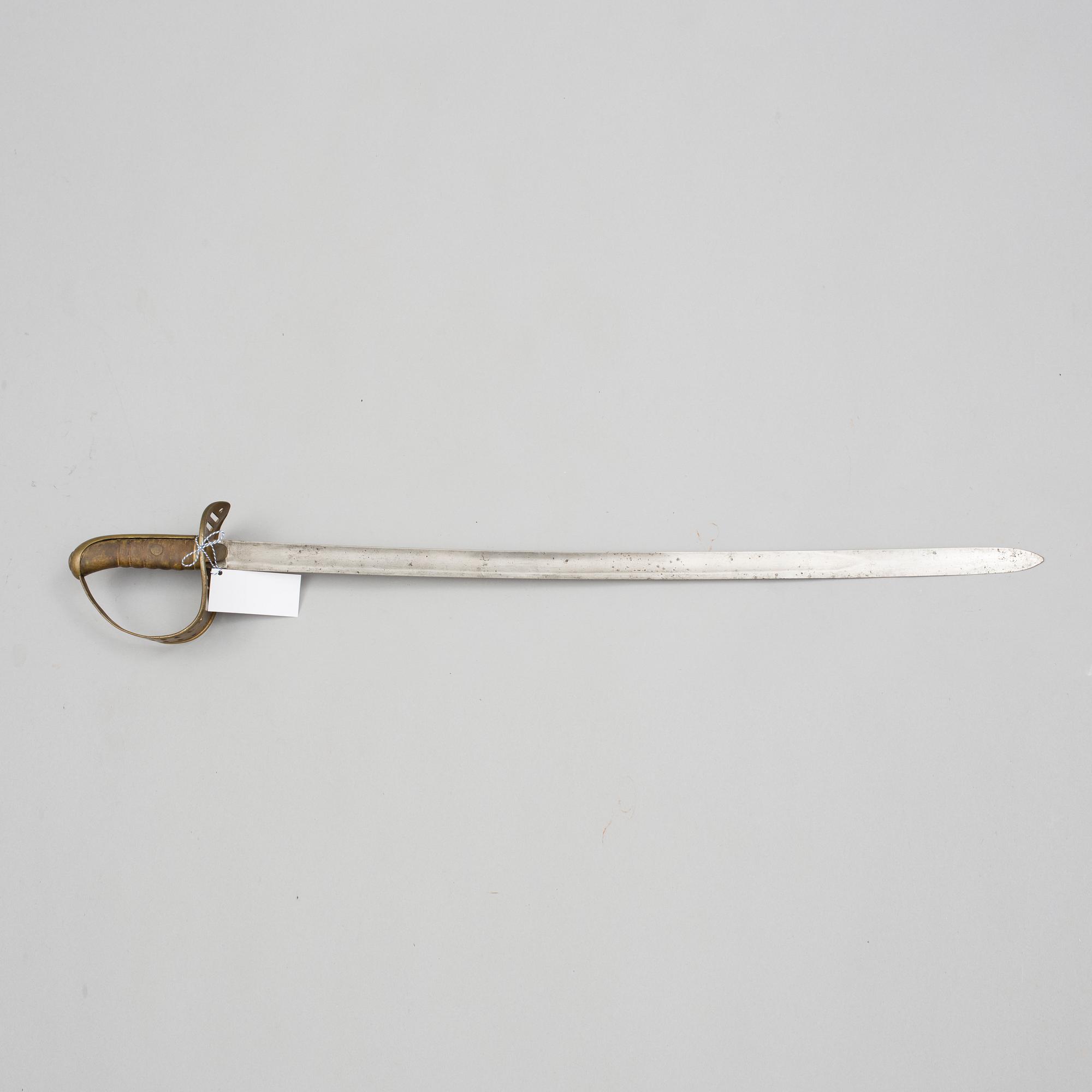 SABEL, för manskap vid kavalleriet. m/1863-1897.